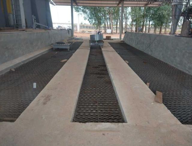 Construção de moegas 